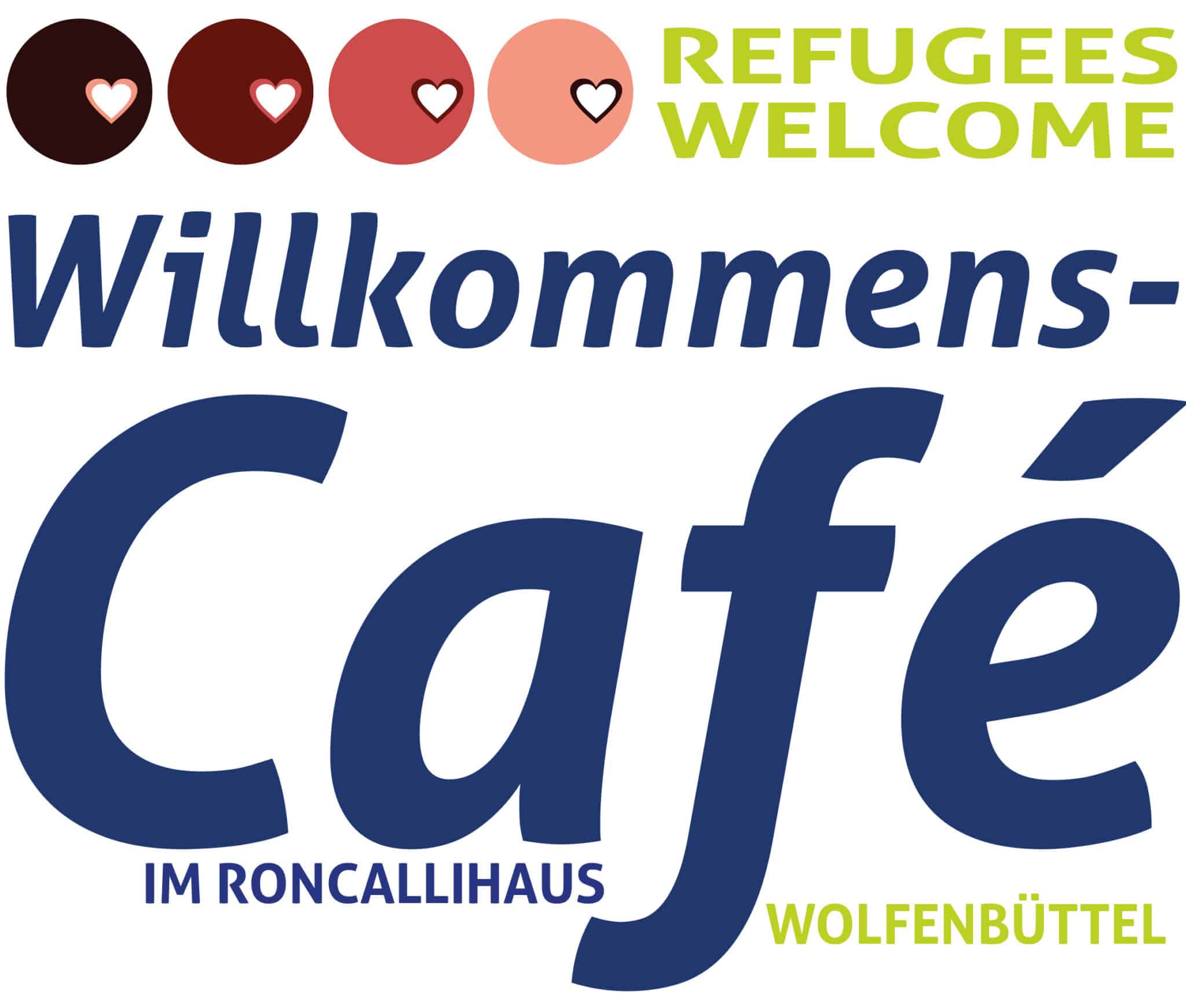 Logo des Willkommens-Cafes der Stadt Wolfenbüttel